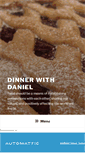 Mobile Screenshot of dinnerwithdaniel.com